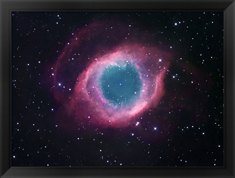 Framed Helix Nebula Print