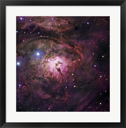 Framed Hourglass Nebula Print