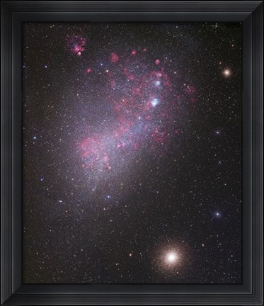Framed Small Magellanic Cloud (close up) Print