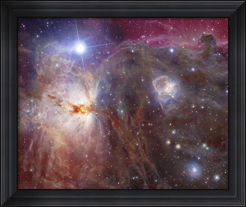 Framed Horsehead Nebula Print
