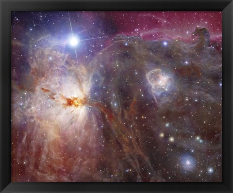 Framed Horsehead Nebula Print