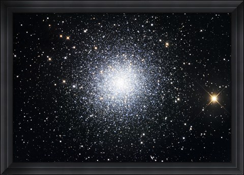 Framed Great Clobular Cluster in Hercules Print