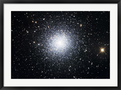 Framed Great Clobular Cluster in Hercules Print