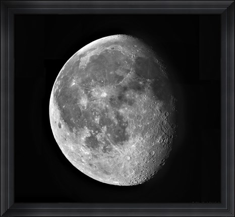 Framed Waning Moon Print