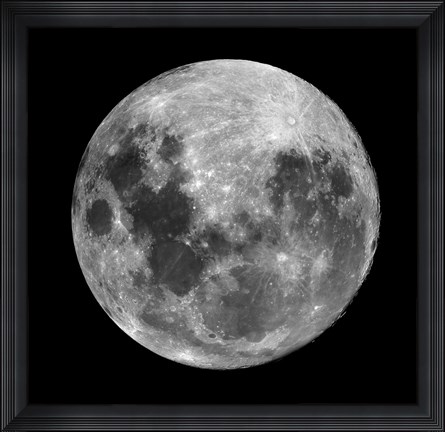 Framed Full Moon Print