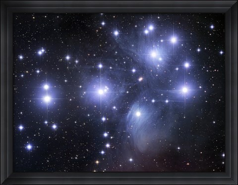 Framed Pleiades Print