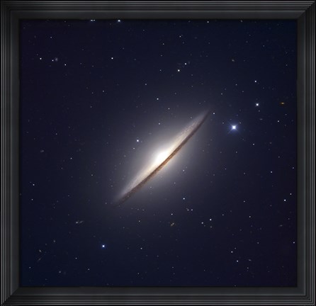 Framed Sombrero Galaxy Print