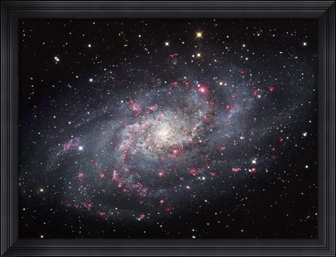 Framed Triangulum Galaxy Print