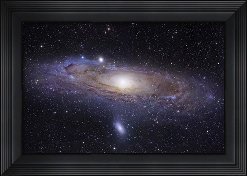 Framed Andromeda Galaxy Print