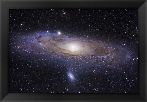 Framed Andromeda Galaxy Print