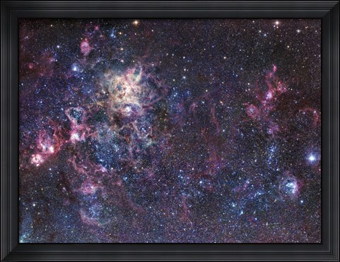 Framed Tarantula Nebula Print