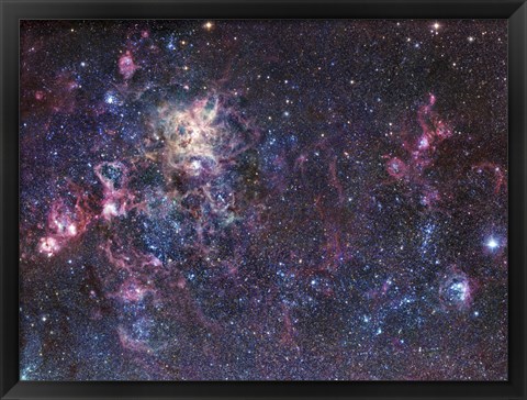 Framed Tarantula Nebula Print