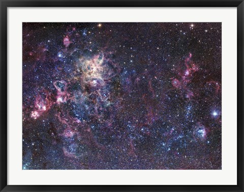 Framed Tarantula Nebula Print