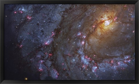 Framed Close-up of the Southern Pinwheel Galaxy Print