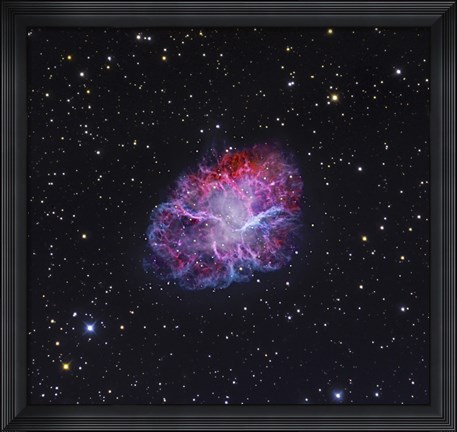 Framed Crab Nebula Print