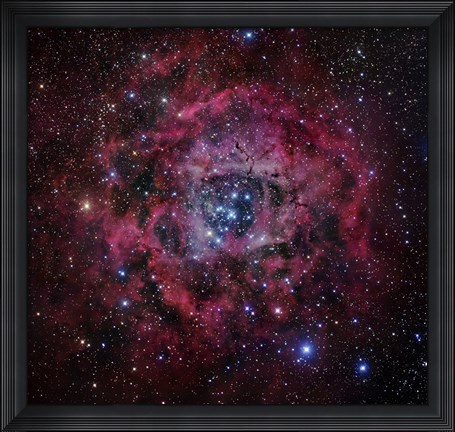Framed Rosette Nebula Print