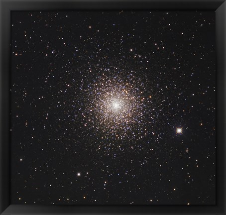 Framed Globular Cluster in Pegasus Print