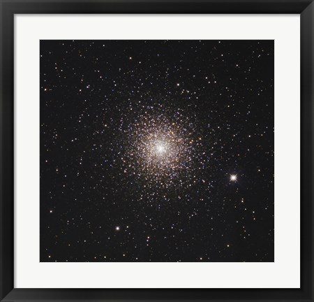 Framed Globular Cluster in Pegasus Print