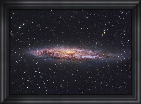 Framed Starburst Galaxy in Centaurus Print