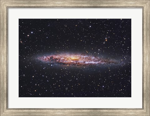 Framed Starburst Galaxy in Centaurus Print