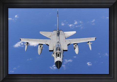 Framed Panavia Tornado IDS of the Italian Air Force (top view) Print