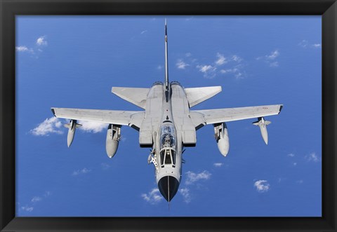 Framed Panavia Tornado IDS of the Italian Air Force (top view) Print