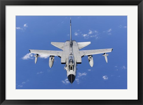 Framed Panavia Tornado IDS of the Italian Air Force (top view) Print