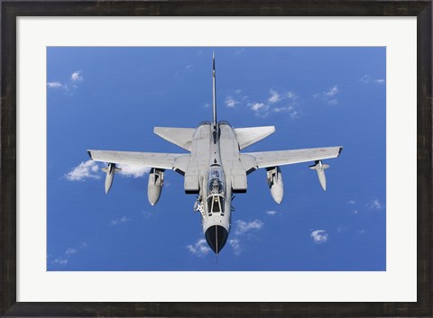 Framed Panavia Tornado IDS of the Italian Air Force (top view) Print