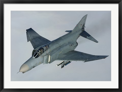 Framed Luftwaffe F-4F Phantom II (from above) Print