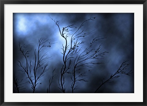 Framed Stormy Skies Print