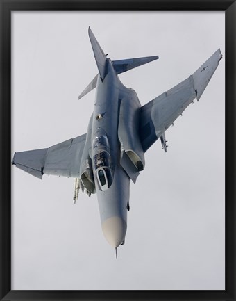 Framed Luftwaffe F-4F Phantom II Print