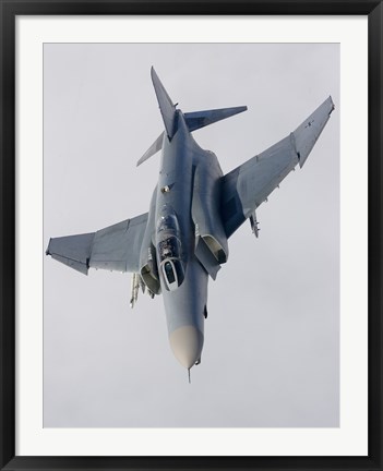 Framed Luftwaffe F-4F Phantom II Print