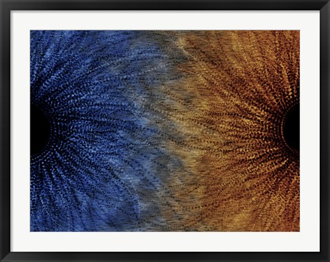 Framed Duality Motif Print