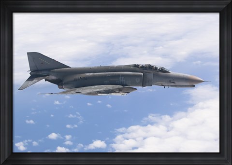 Framed Luftwaffe F-4F Phantom Print