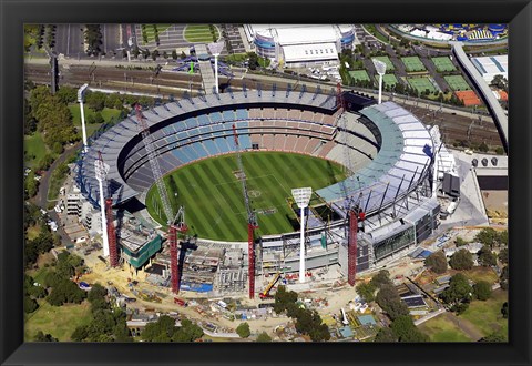Framed Melbourne Cricket Ground, Melbourne, Victoria, Australia Print
