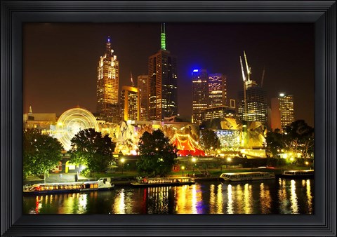 Framed Melbourne, Victoria, Australia Print