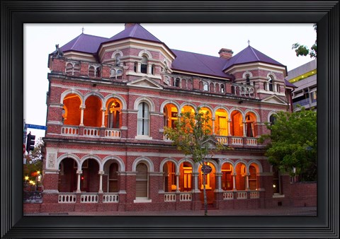 Framed Mansions, Brisbane, Queensland, Australia Print