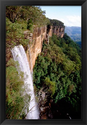 Framed Australia, New South Wales, Fitzroy Falls Print