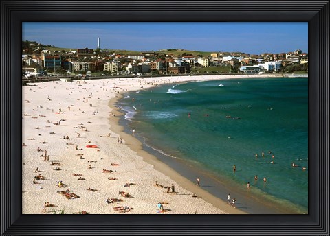 Framed Bondi Beach, Sydney, Australia Print