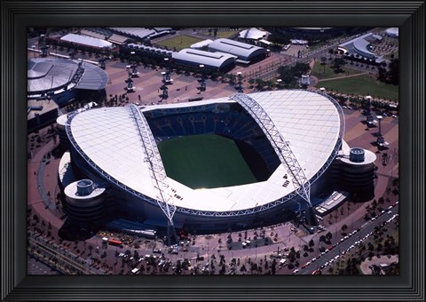 Framed Stadium Australia, Olympic Park, Sydney, Australia Print