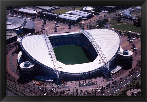 Framed Stadium Australia, Olympic Park, Sydney, Australia Print