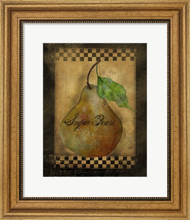 Framed Sugar Pears Print