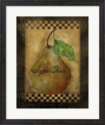 Framed Sugar Pears Print