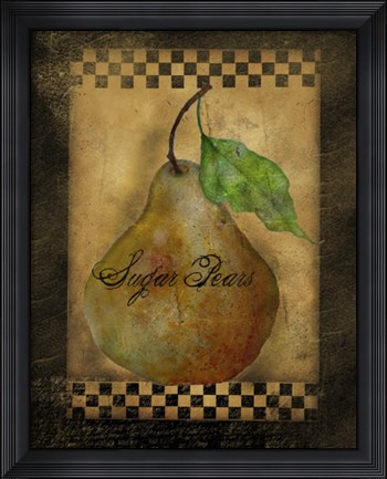 Framed Sugar Pears Print
