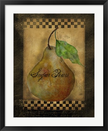 Framed Sugar Pears Print