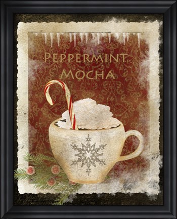 Framed Peppermint Mocha Print