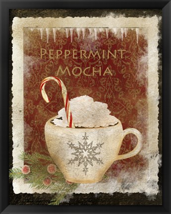 Framed Peppermint Mocha Print