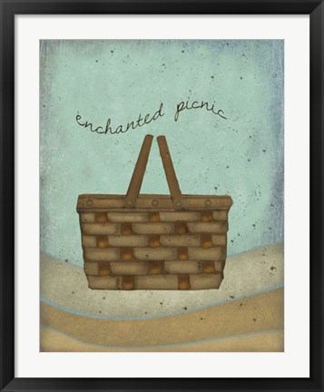 Framed Enchanted Picnic Print