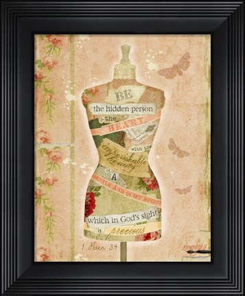 Framed Hidden Person Print