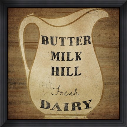 Framed Buttermilk Hill Print
